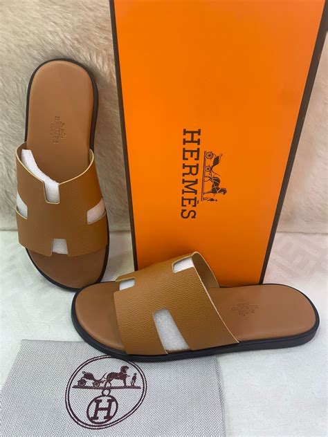 hermes men flip flops|Hermes fluffy slides.